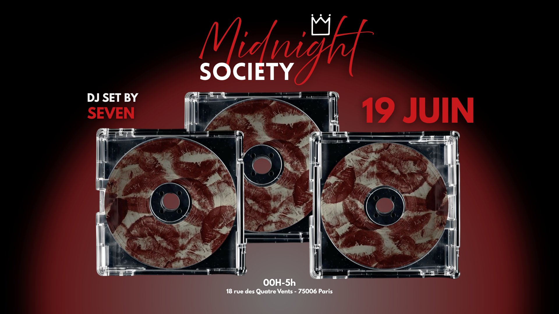 Midnight Society Dj Set Commercial - Chez Prince St-Germain, Paris