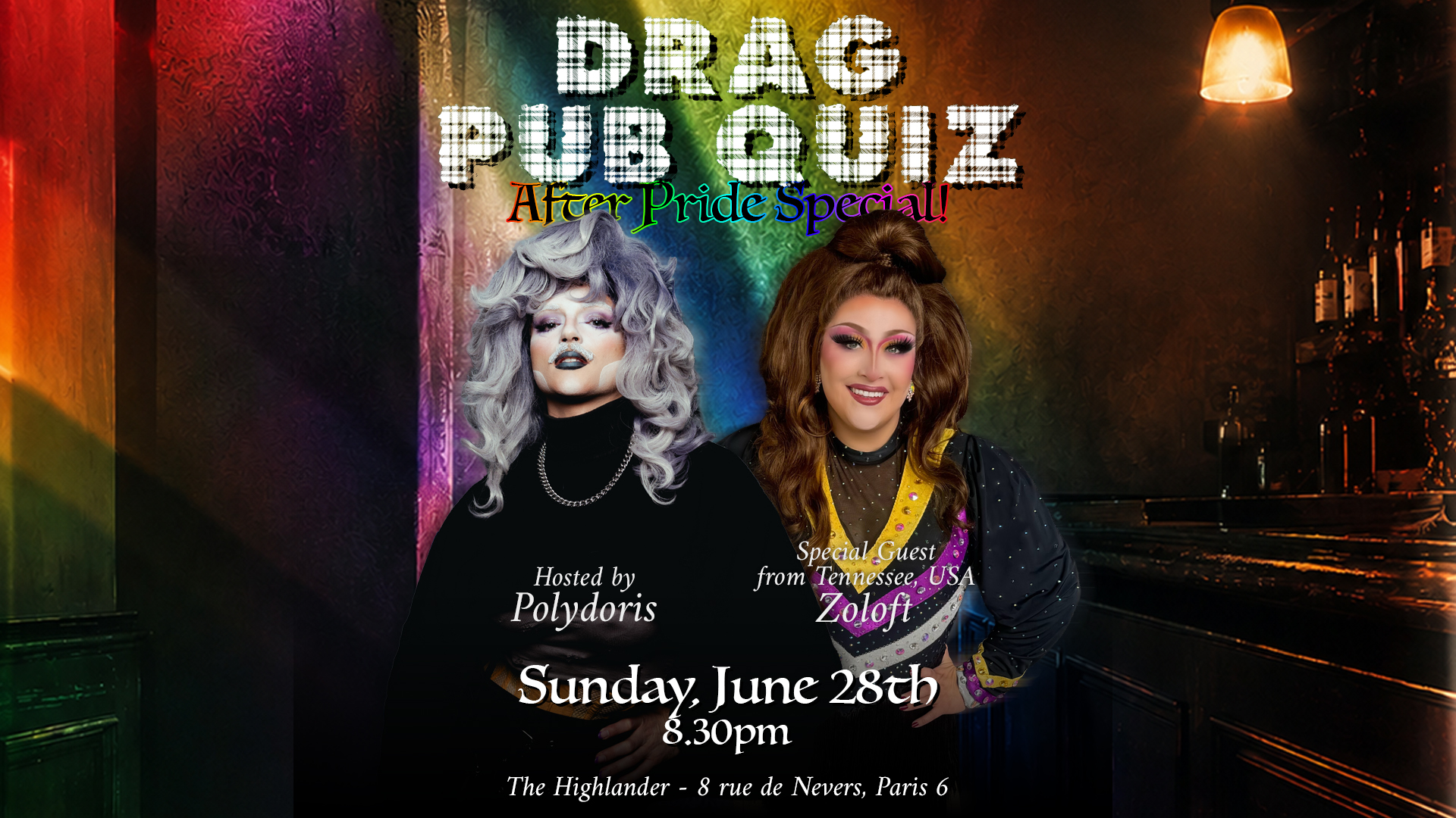 Drag Pub Quiz by Polydoris