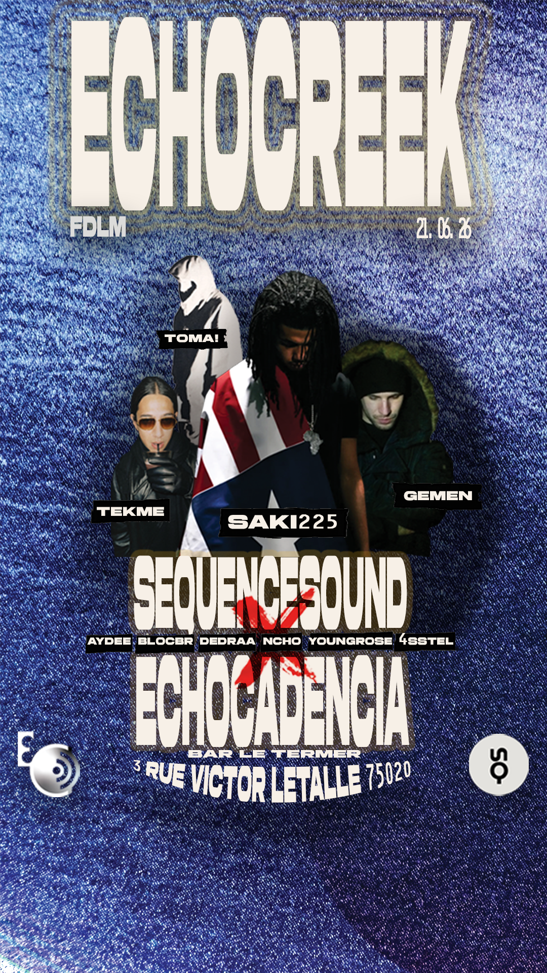 Echo Creek, Paris · Ingressos Shotgun