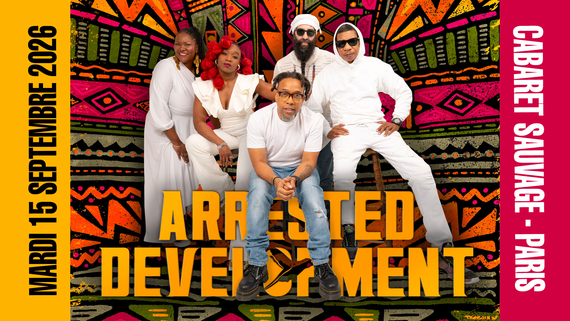 Arrested Development, Paris · Ingressos Shotgun