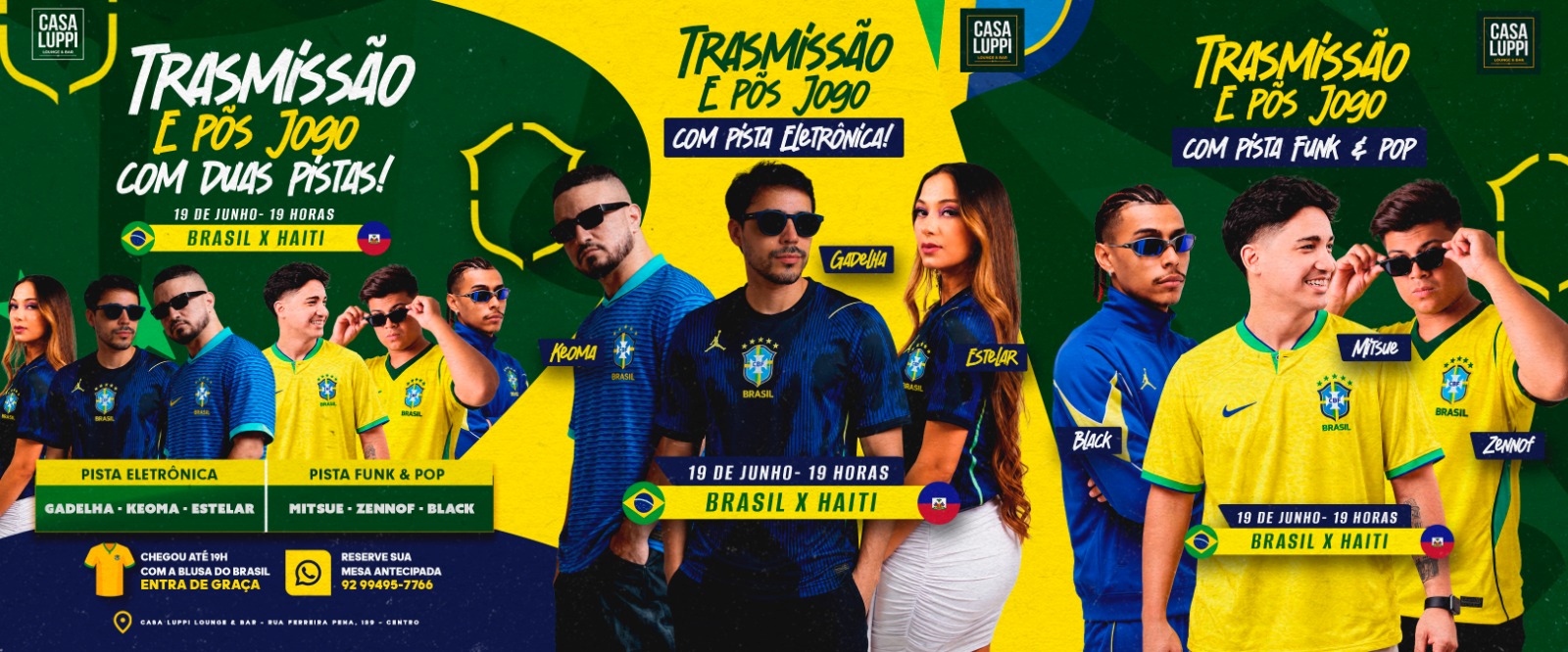 Transmissão E After Da Copa Do Mundo - 19/06, Centro · Ingressos