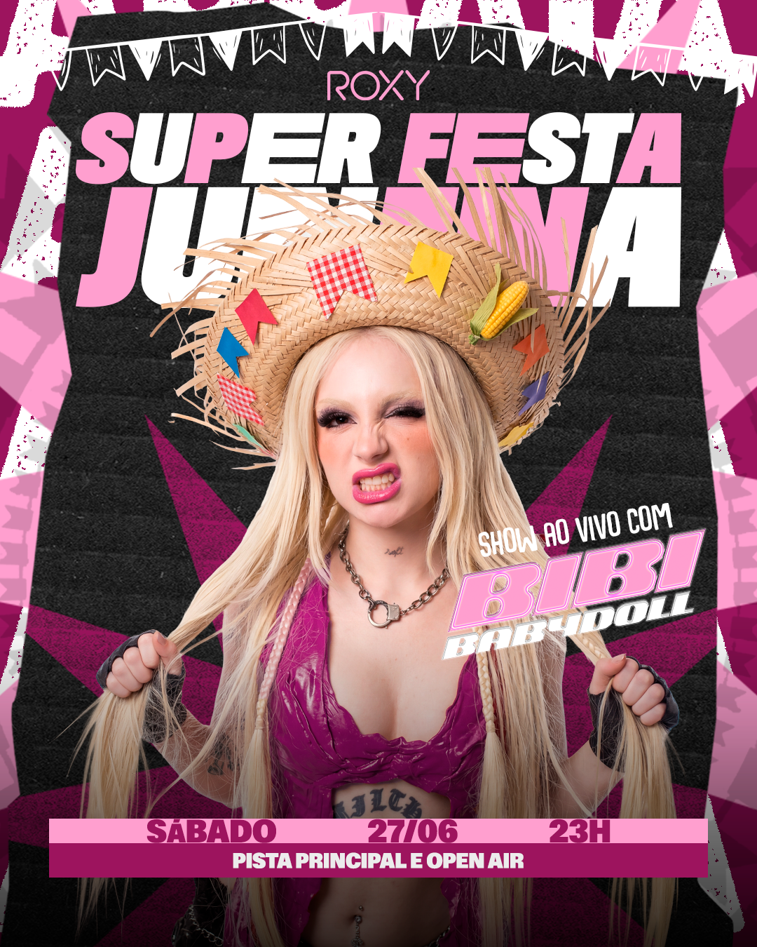 Super Festa Junina Com Bibi Babydoll, Setor Sul · Ingressos Shotgun