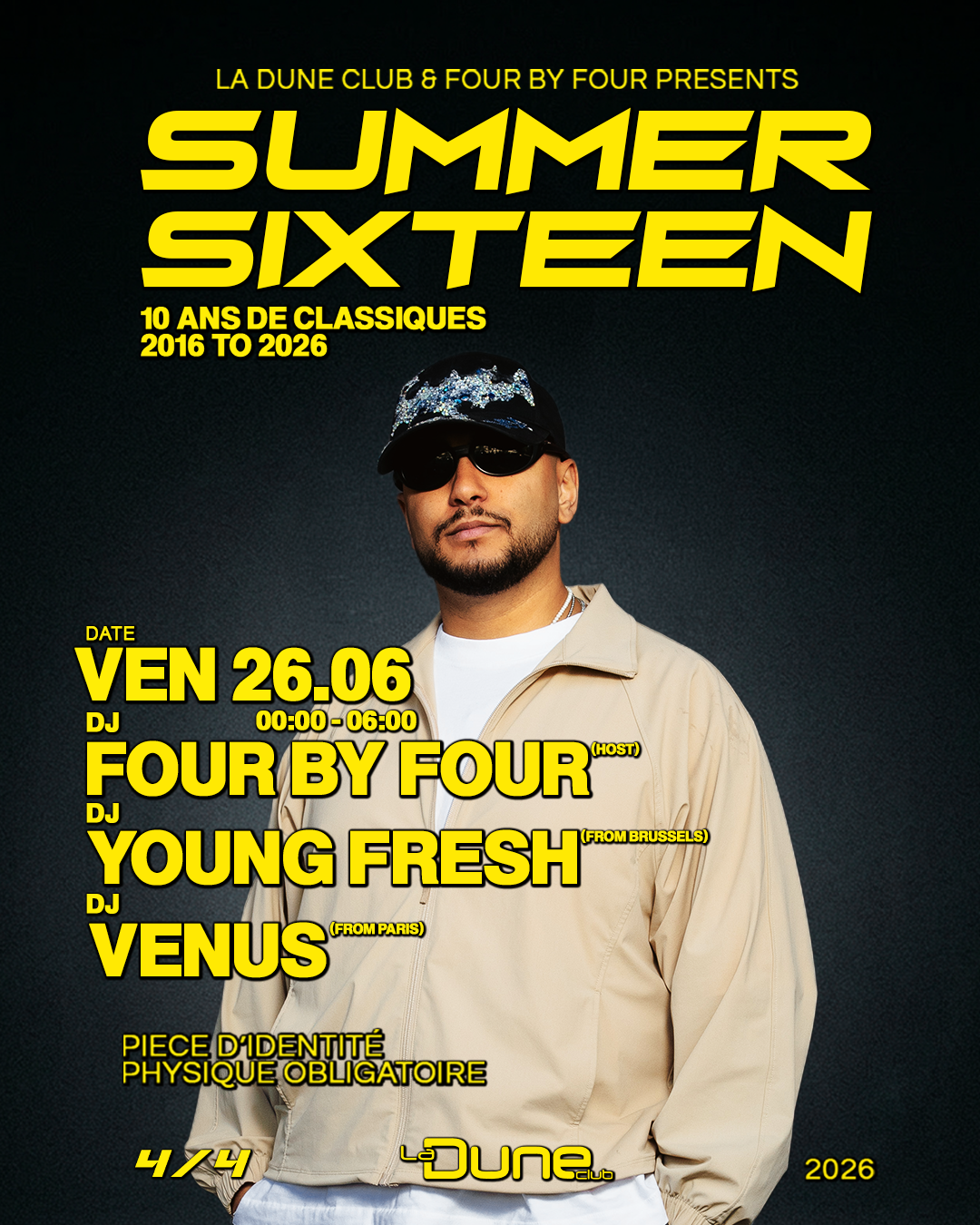 Summer Sixteen - Vendredi 26 Juin, La Grande-Motte · Ingressos Shotgun