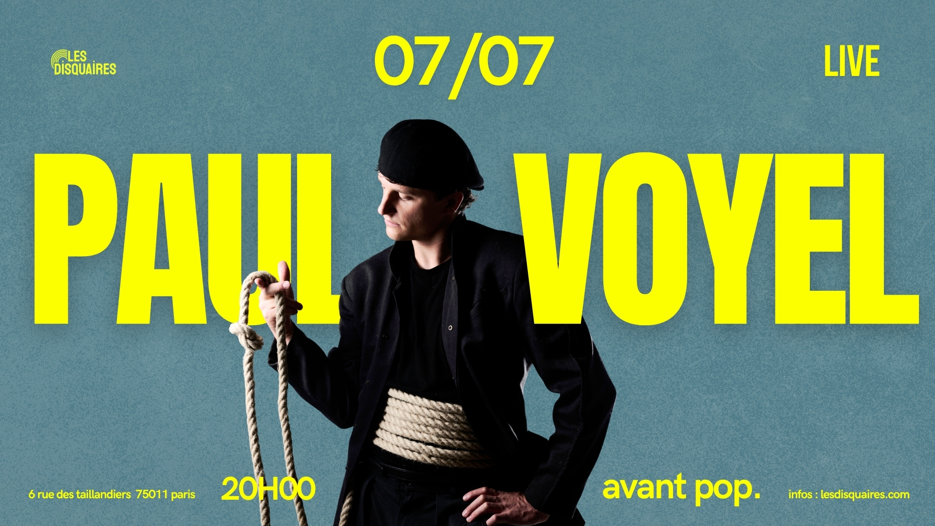 Paul Voyel - Live