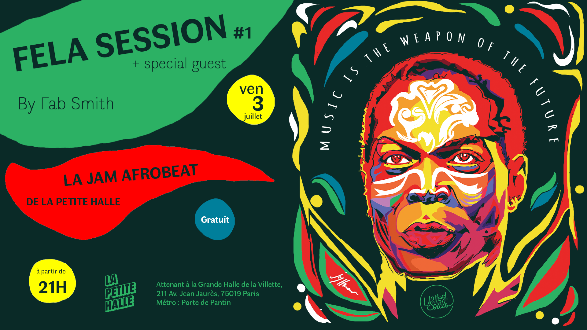 FELA SESSION #1 · Afrobeat Jam w/ Secret Guest