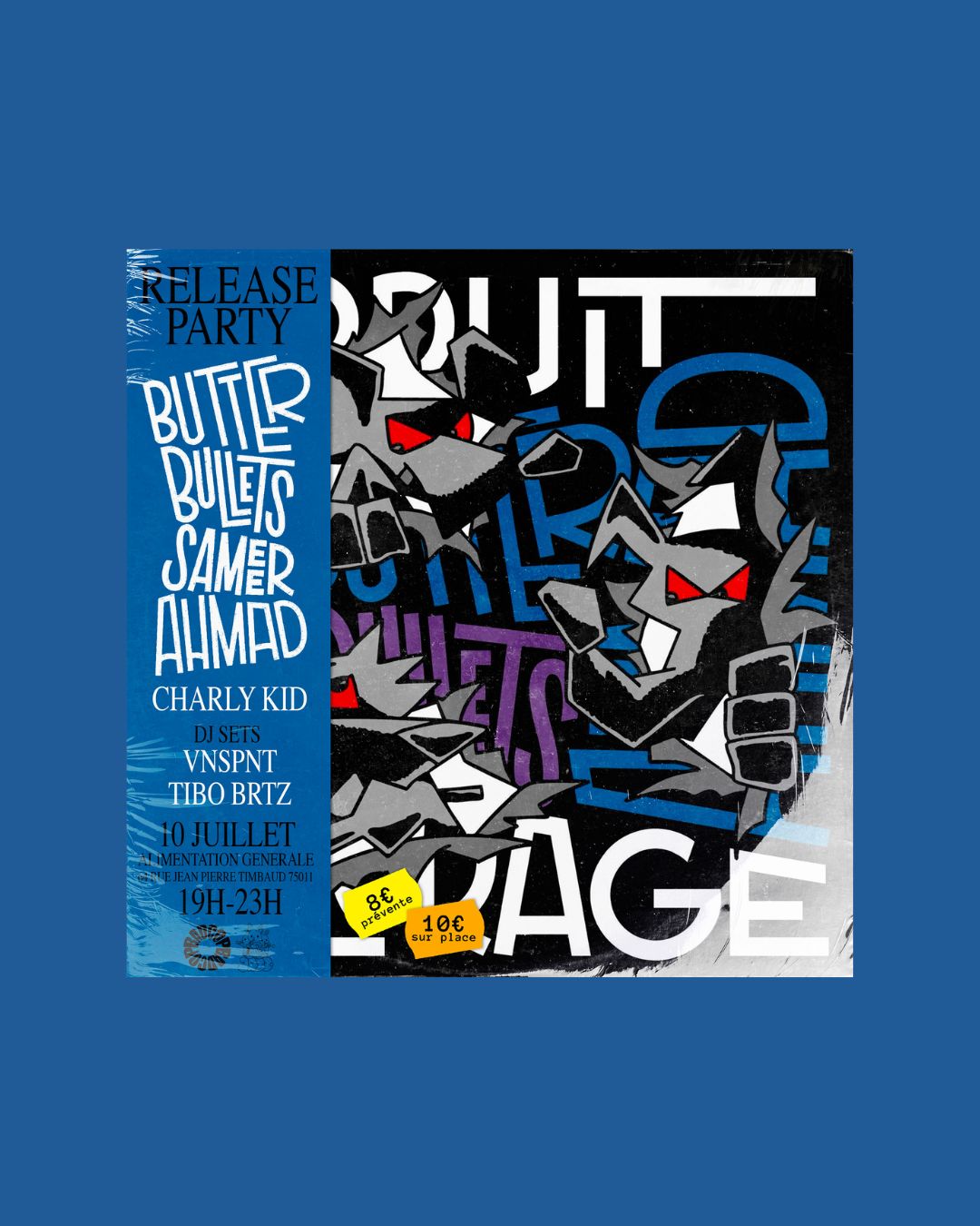 cortis RELEASE PARTY LIVE特典A.B ジェームズ Release Party Le Bruit De L'orage, Paris · Ingressos Shotgun