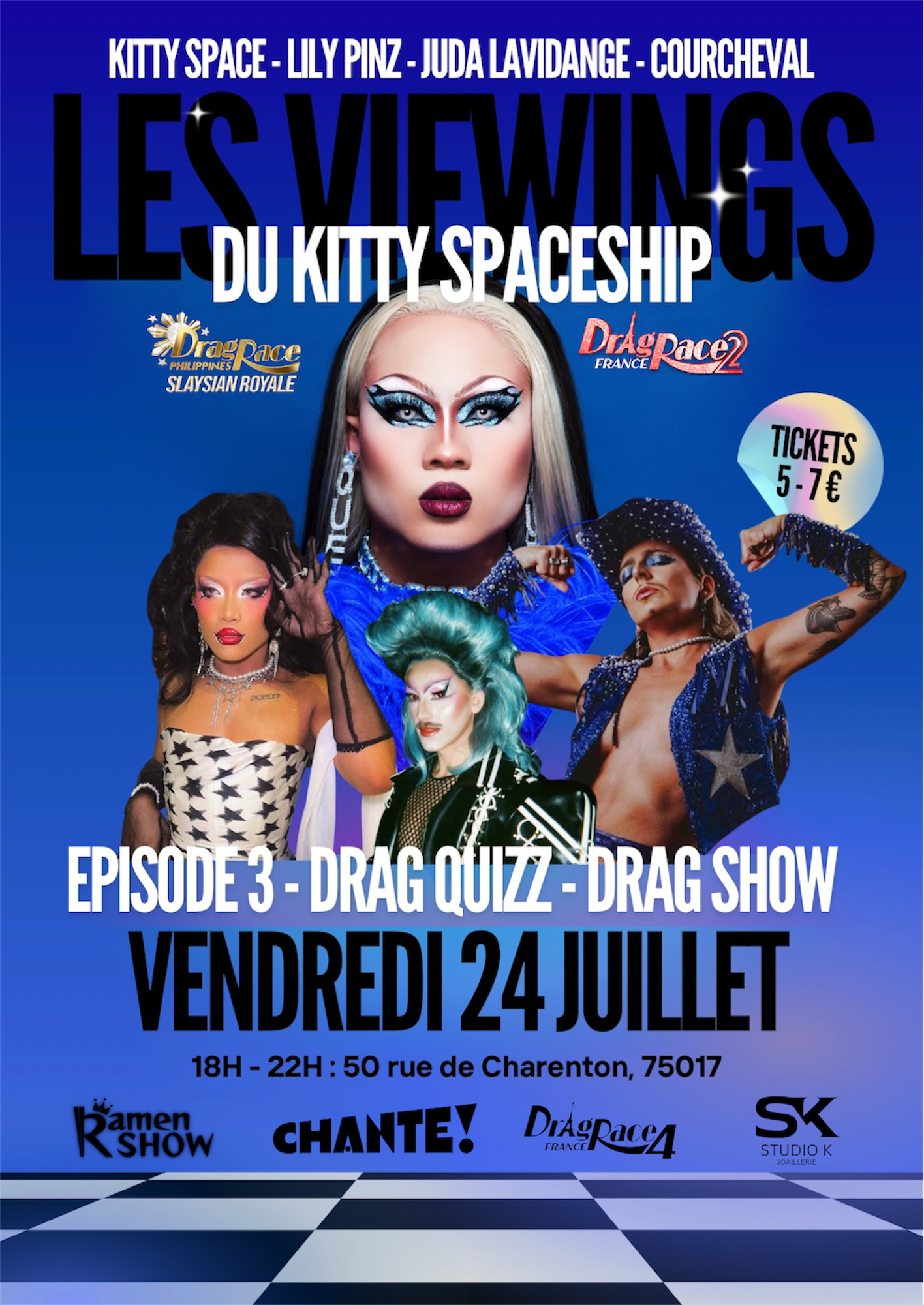 LES VIEWINGS PARTY & KARAOKE DU KITTY SPACESHIP DRF S4 EP 3