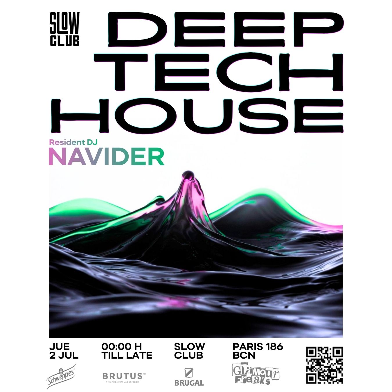 Deep, Tech, House By Navider | [Drink Included], Barcelona