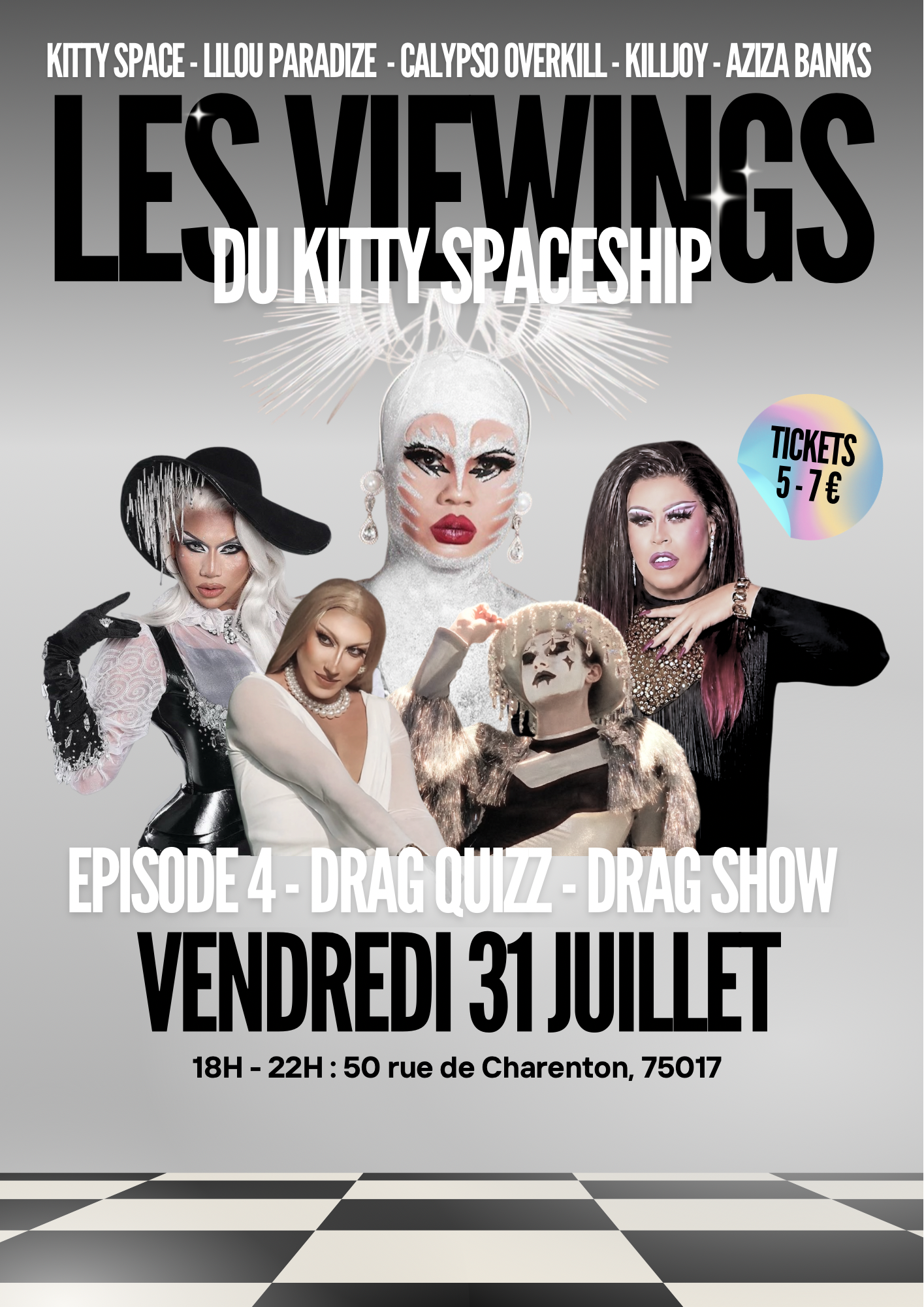 SHOW: VIEWINGS PARTY & KARAOKE DU KITTY SPACESHIP DRF S4 EP4