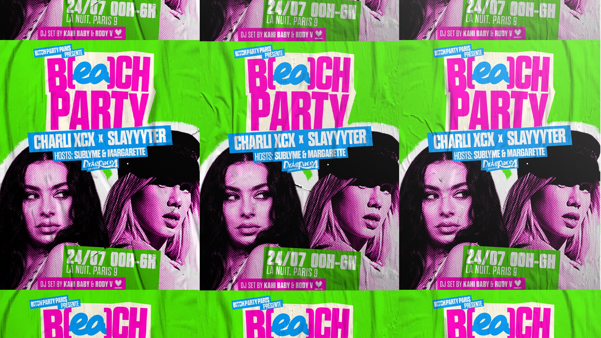 B(ea)CH PARTY #4 - Charli XCX x Slayyyter