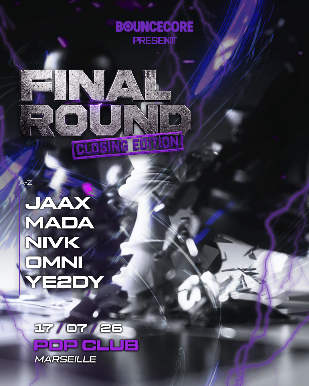 Final Round W/ Jaax , Nivk , Omni , Mada & Ye2dy, Marseille