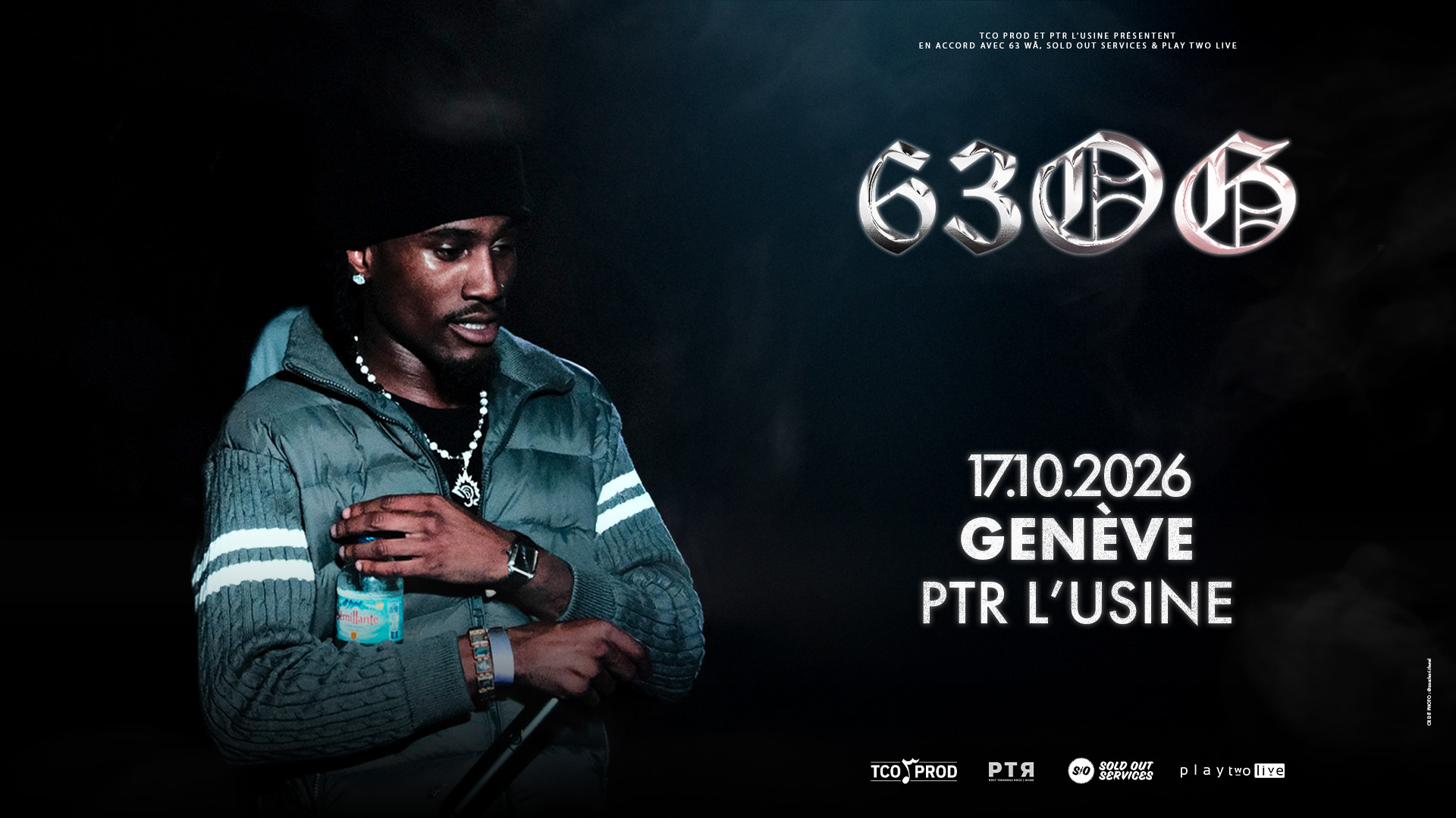 63og - Ptr L'usine, Genève, Genève · Billets Shotgun