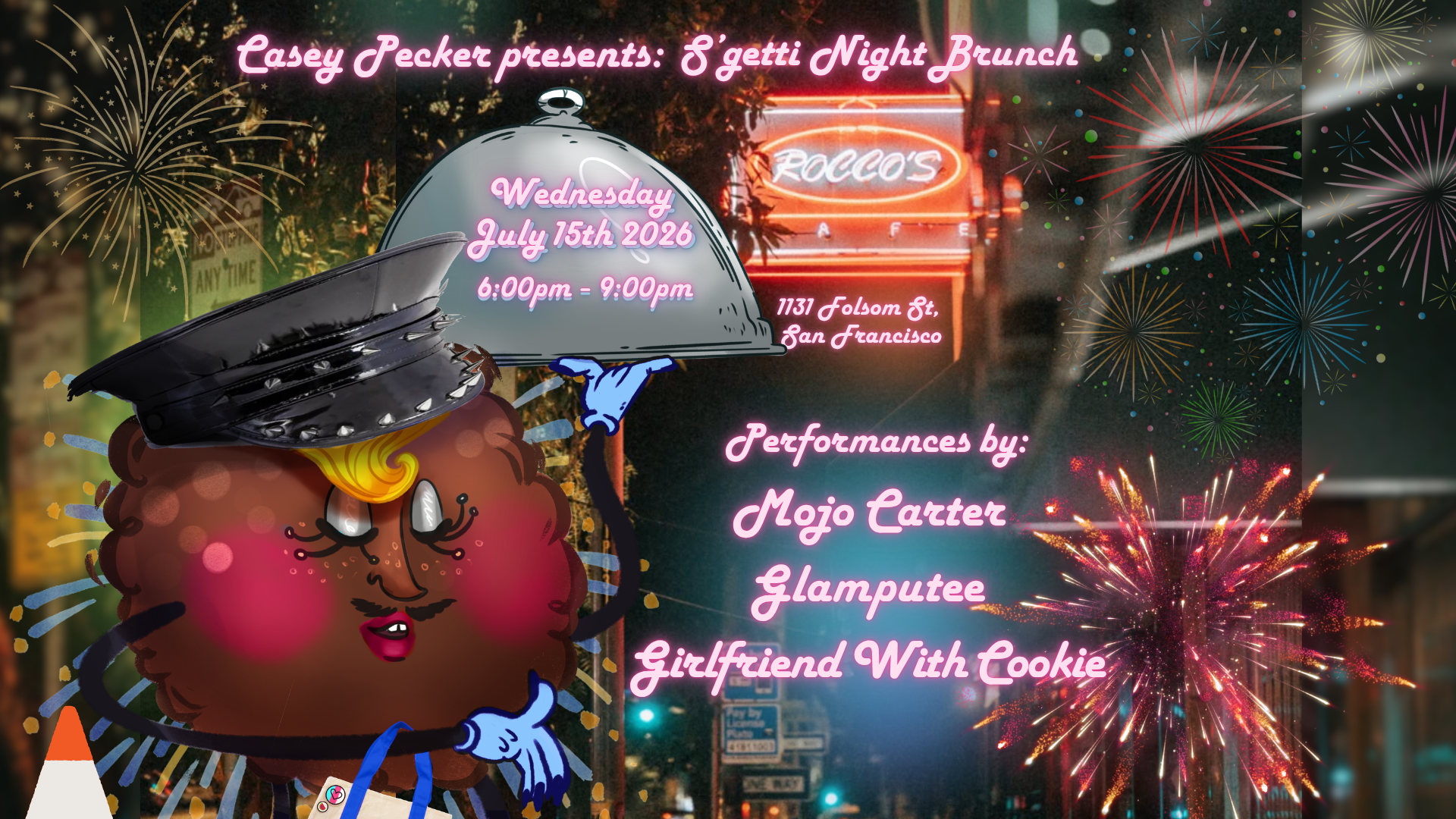 July S'Getti Night Brunch, San Francisco · Shotgun Tickets