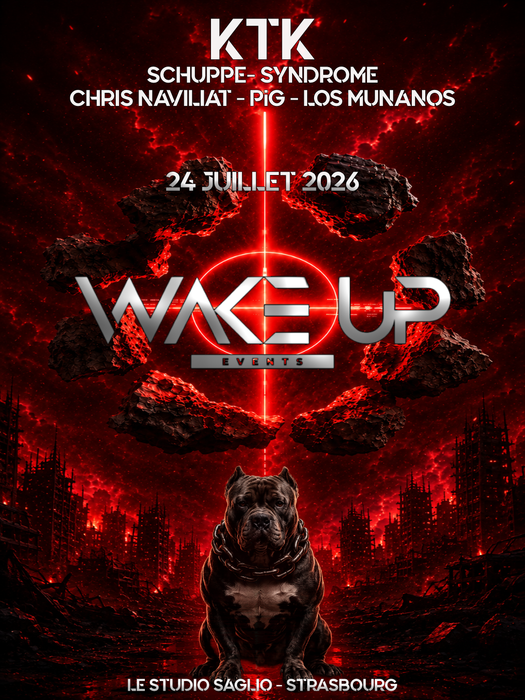 Wake Up W: Ktk, Los Munanos, And More, Strasbourg · Ingressos Shotgun