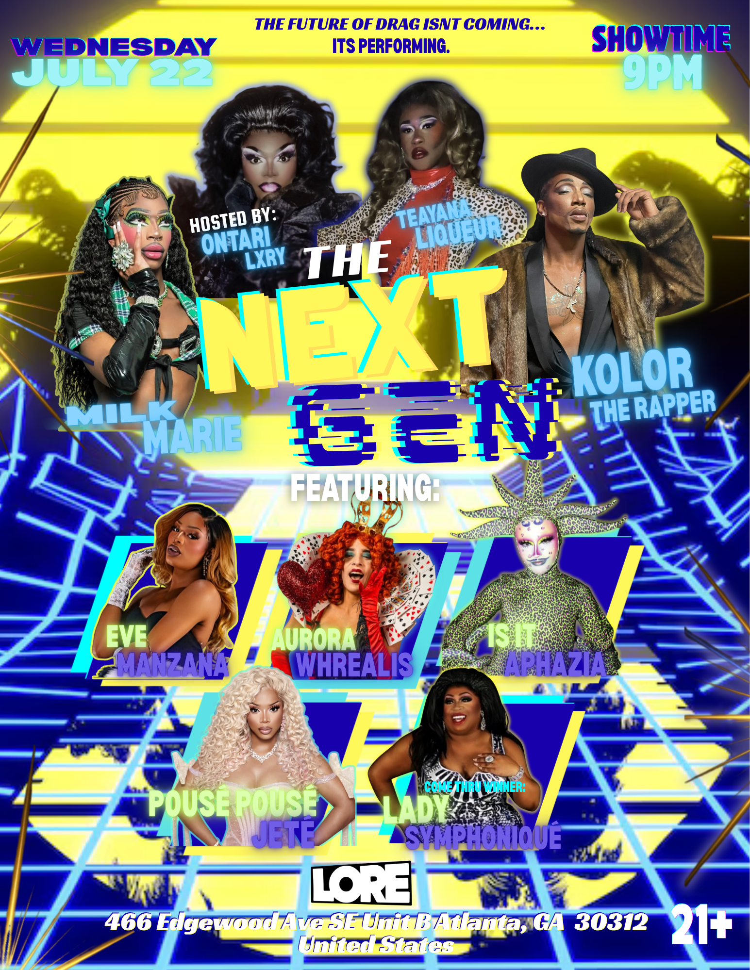 The Next Gen! Drag Show, Atlanta · Shotgun Tickets