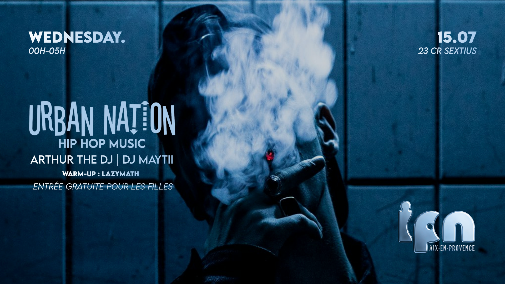 Urban Nation By Ipn : Hip Hop Music 15.07, Aix-En-Provence