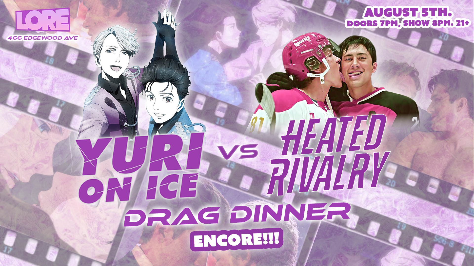 Yuri On Ice Vs Heated Rivalry Drag Dinner (Reprise), Atlanta