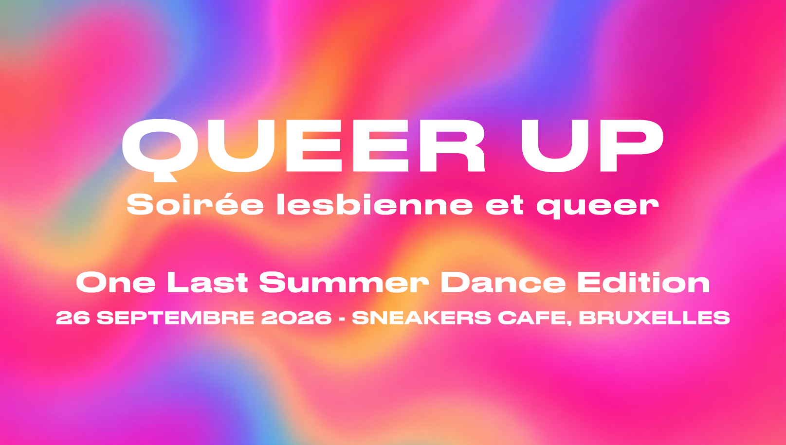 Queer Up (Soirée lesbienne et queer) - Bruxelles