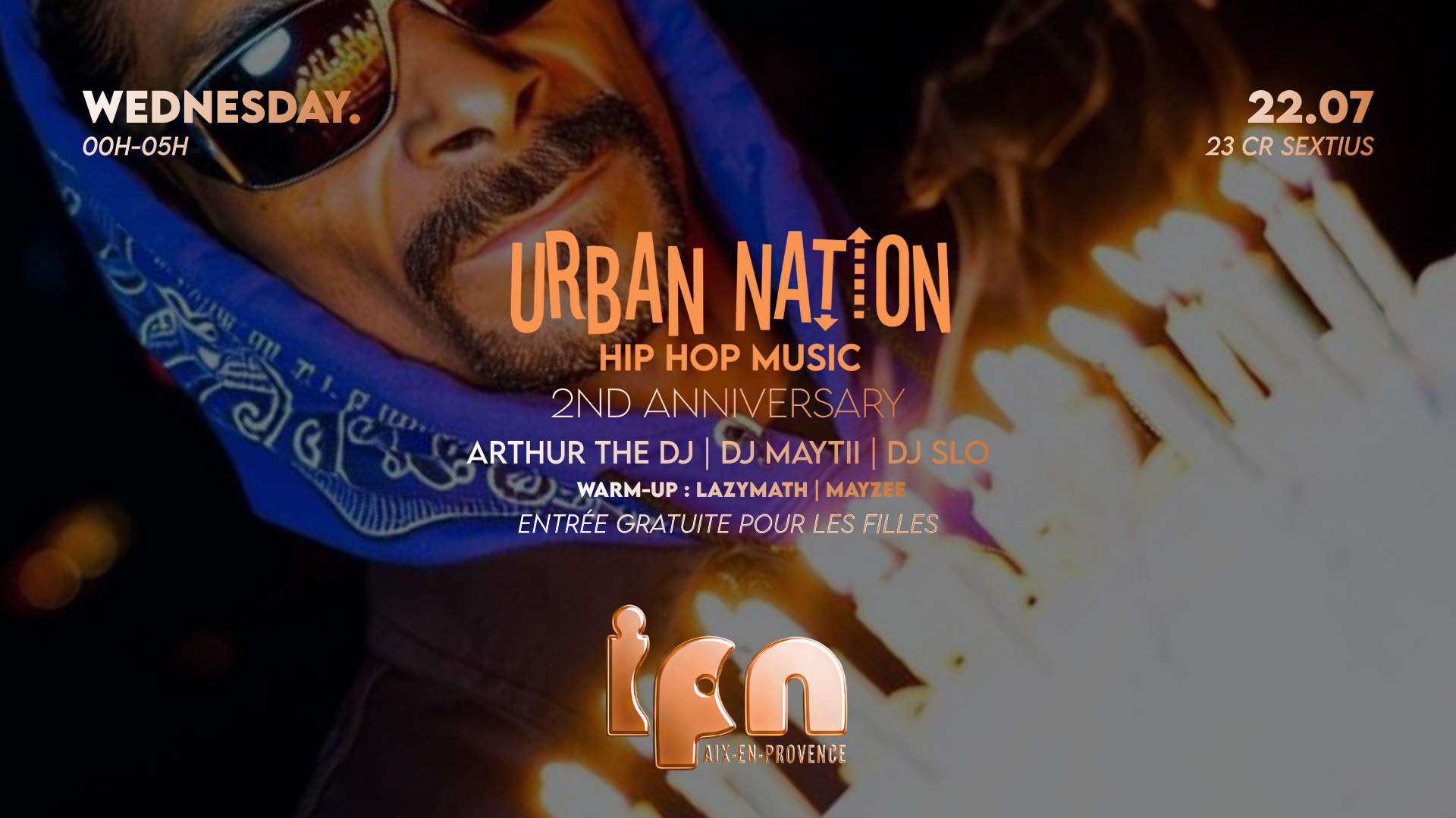 Urban Nation By Ipn : Hip Hop Music 22.07, Aix-En-Provence