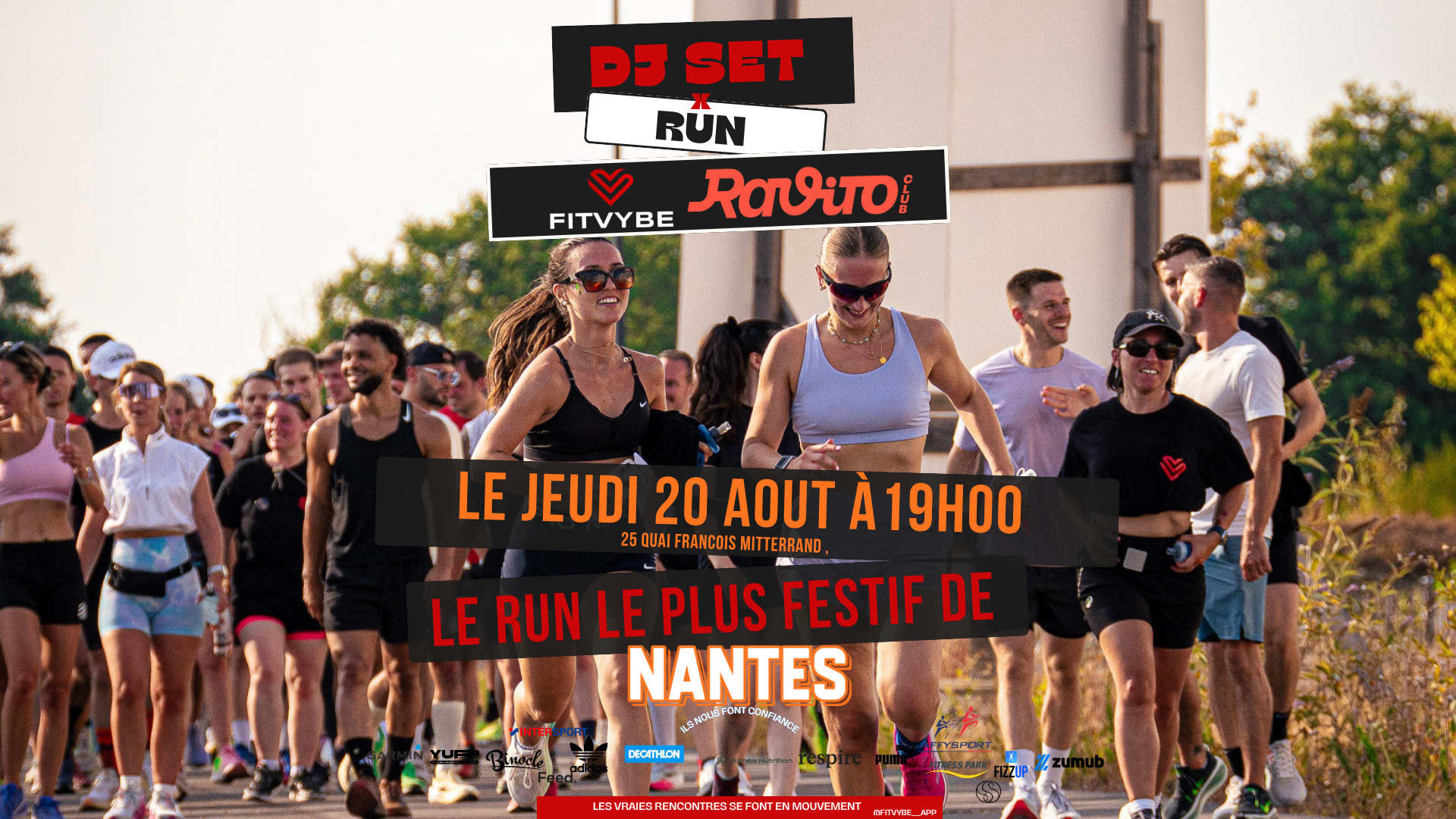 Djset & Run Feat Fitvybe X Ravito Club Nantes, Nantes · Bilhetes