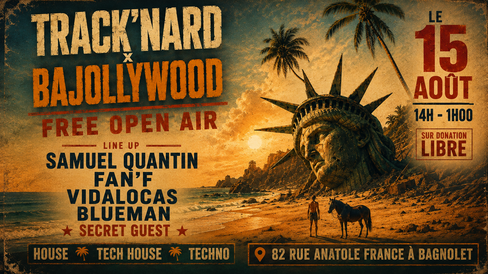 TRACK'NARD x BAJOLLYWOOD : FREE OPEN AIR #4