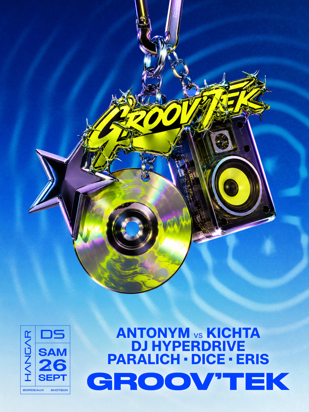Groov'tek // Antonym Vs Kichta - Dj Hyperdrive - Paralich