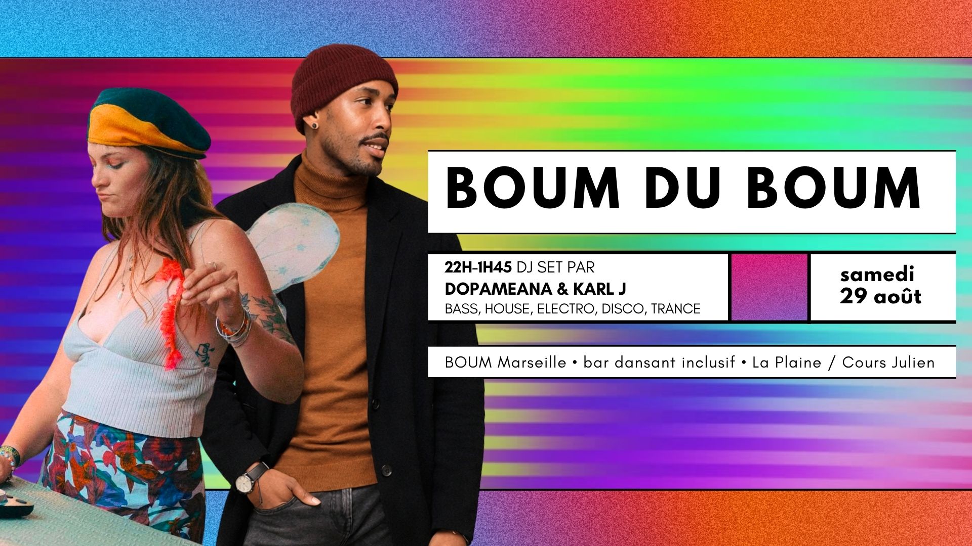BOUM DU BOUM - DJ SETS by DOPAMEANA & KARL J