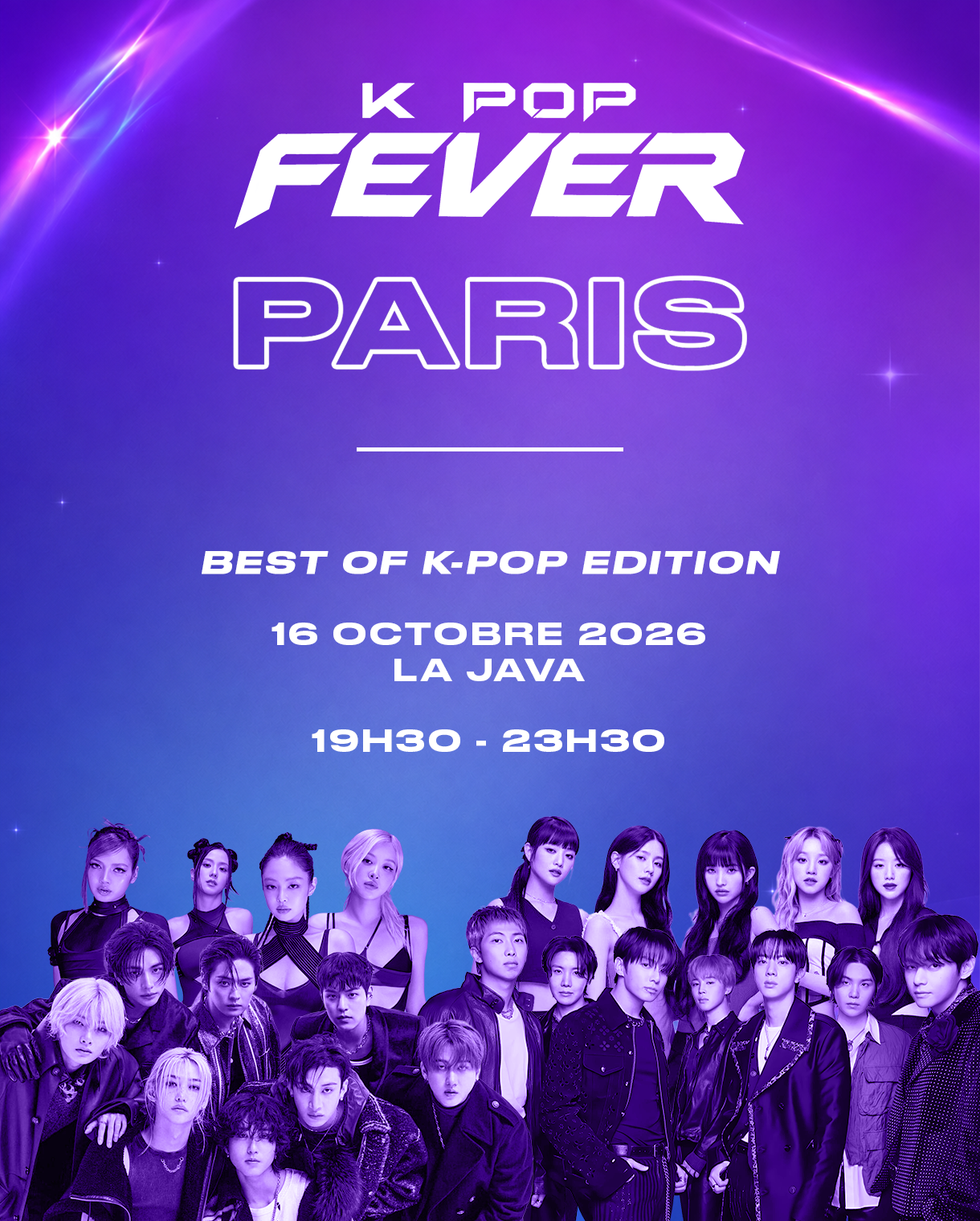 K-Pop Fever : Best Of K-Pop, Paris · Ingressos Shotgun