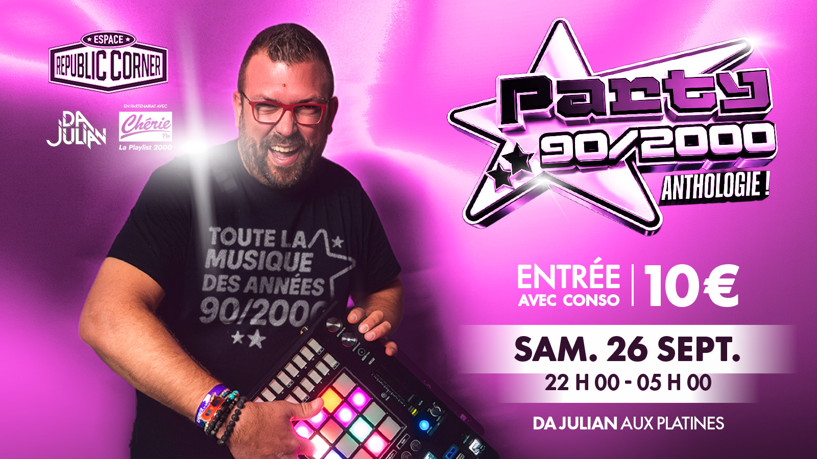 Party 90/2000 #19, Poitiers · Ingressos Shotgun