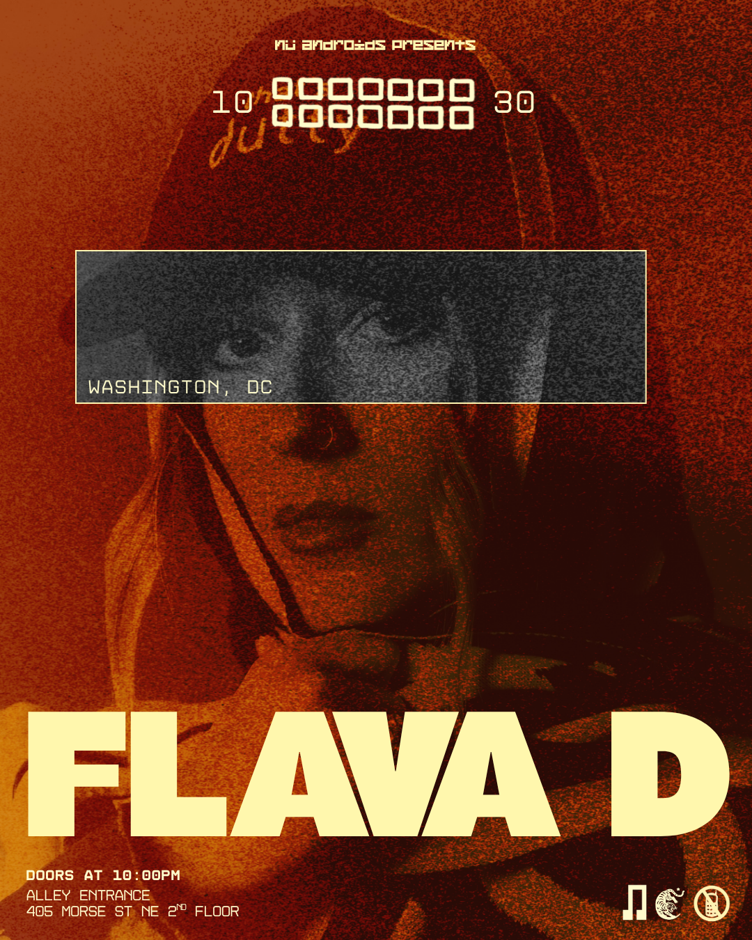 Nü Anroids Presents: Flava D, Washington · Shotgun Tickets