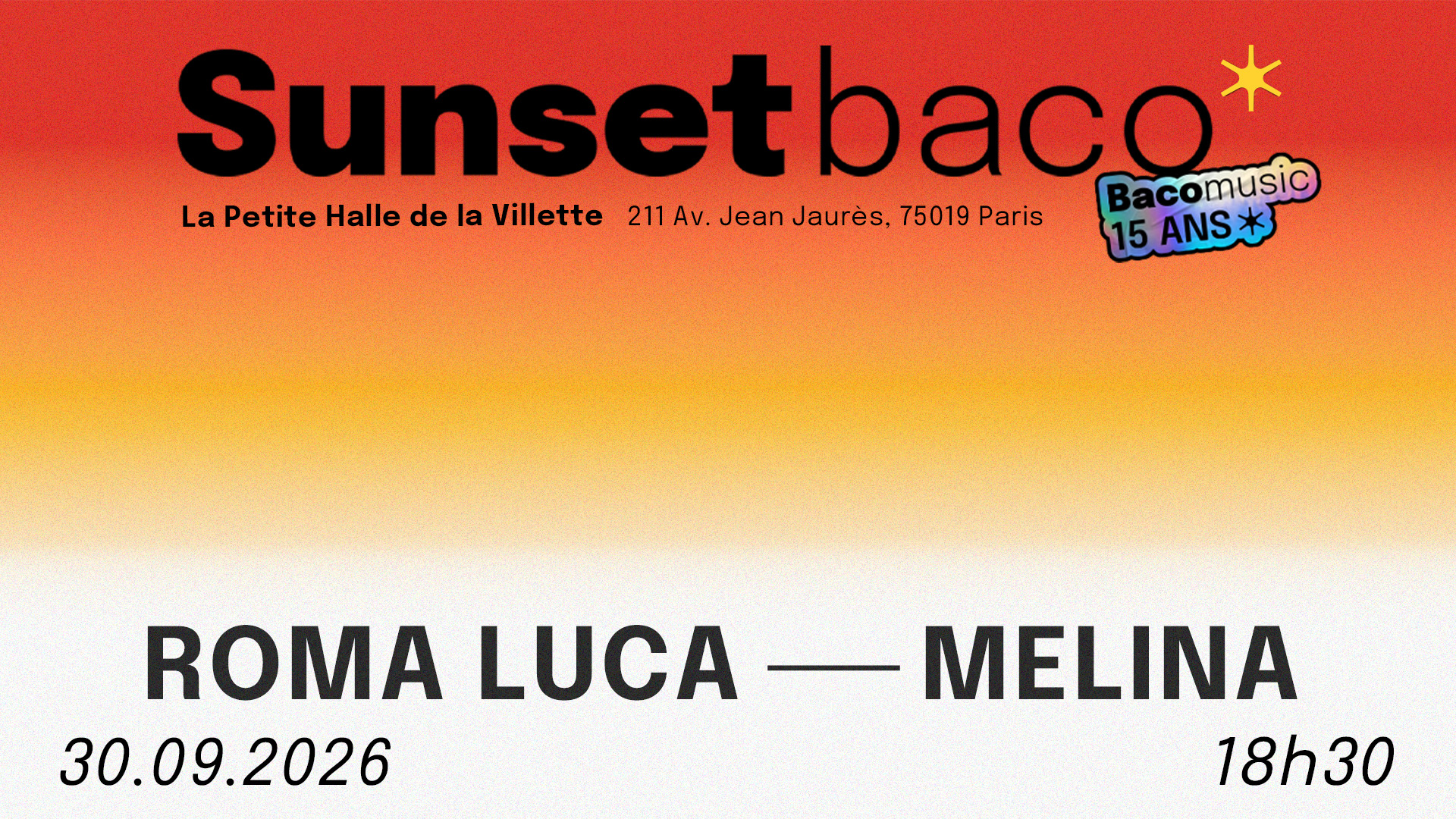 SUNSET BACO #4 – Roma Luca + Melina