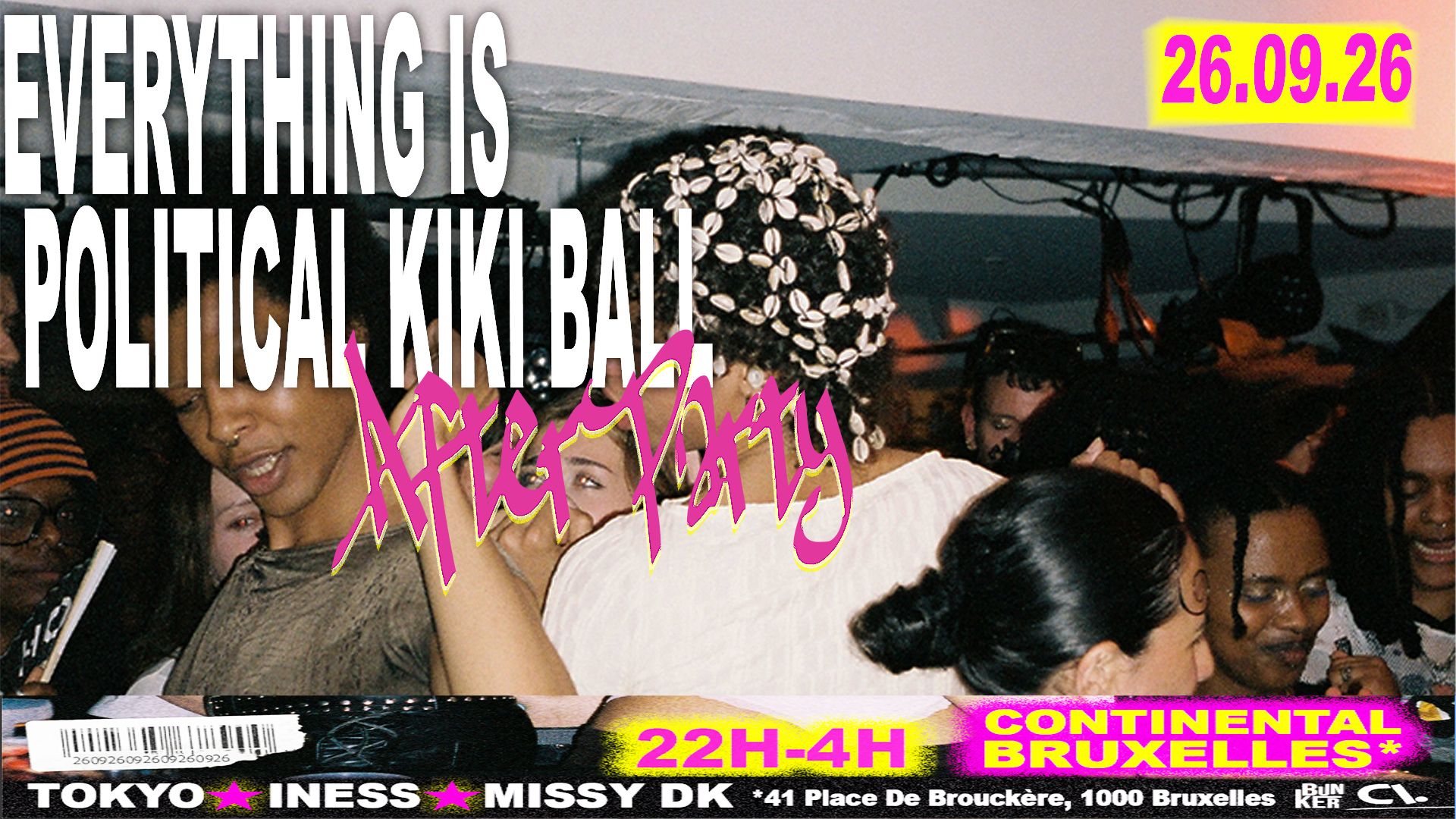 EIP KIKI BALL AFTER PARTY ★ LE BUNKER BXL