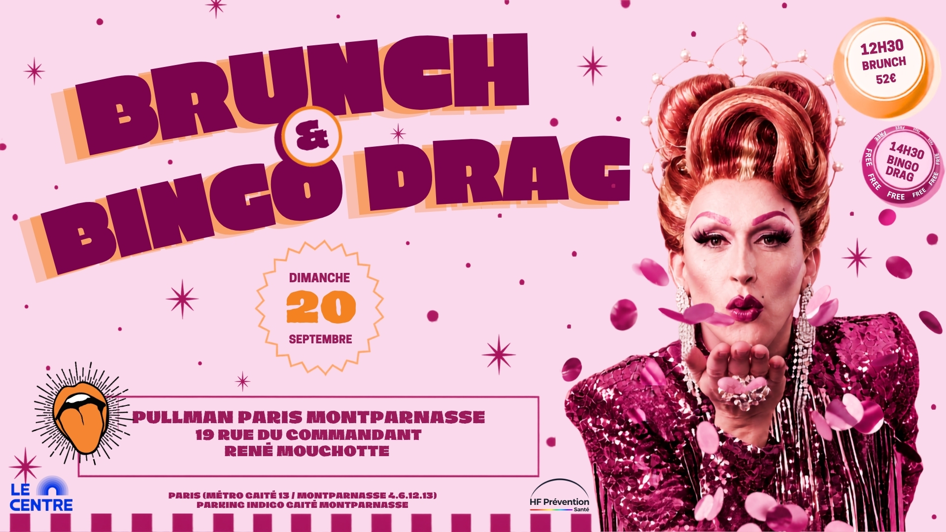 BRUNCH BINGO DRAG