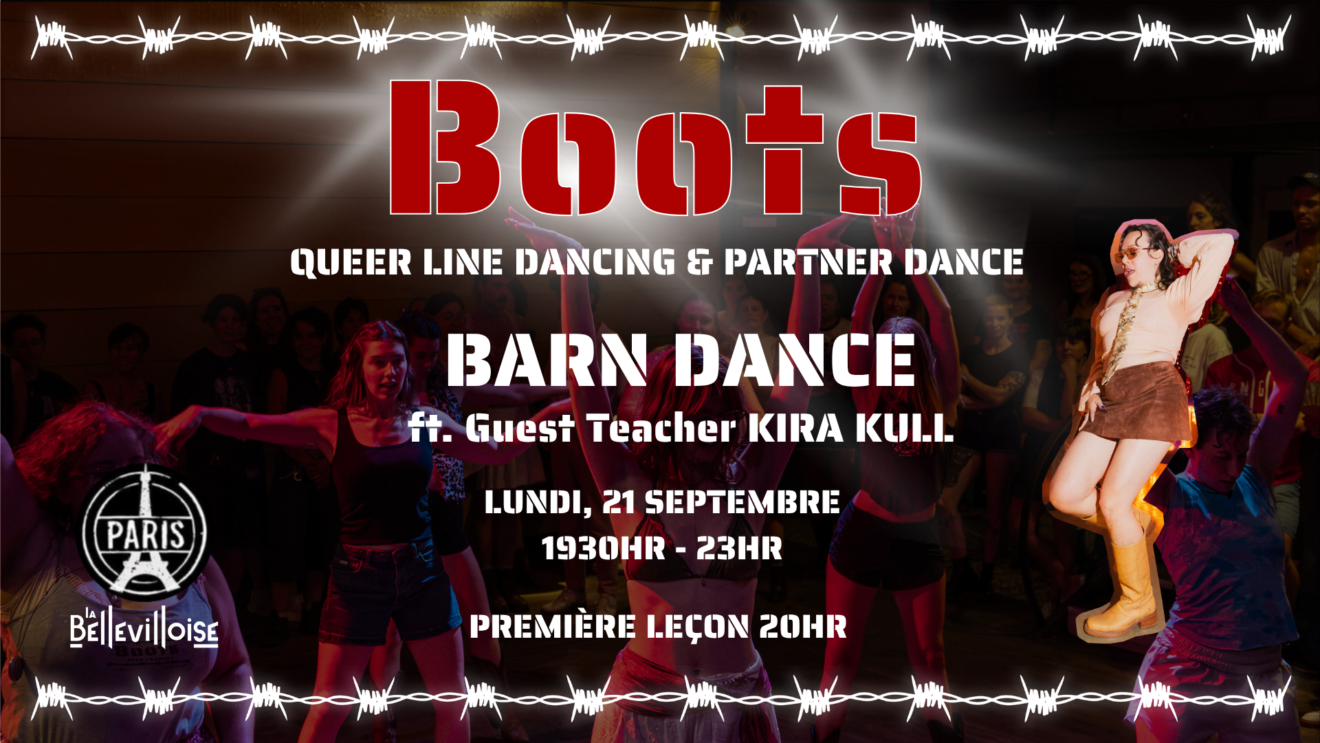 Boots Barn Dance: Queer Line Dance & Partner Dancing | 21.09