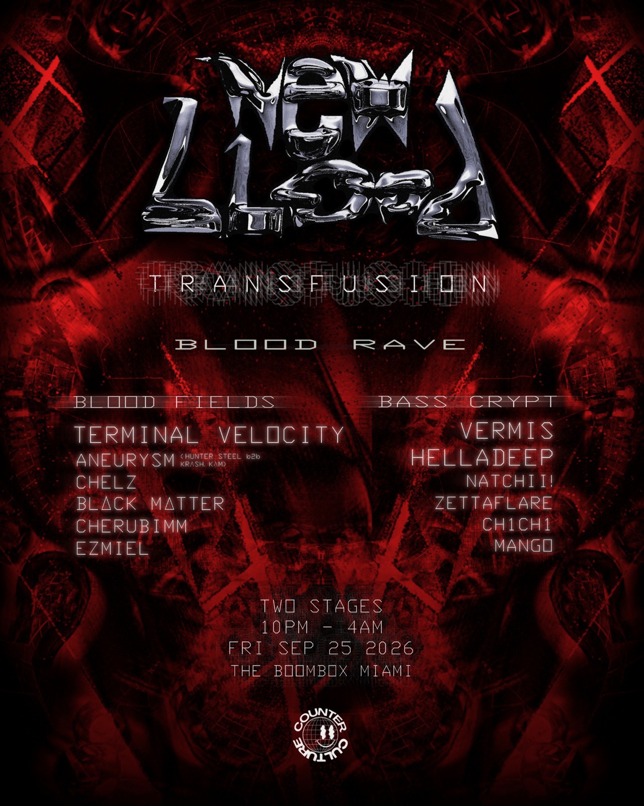 New Blood · Transfusion, Miami · Shotgun Tickets