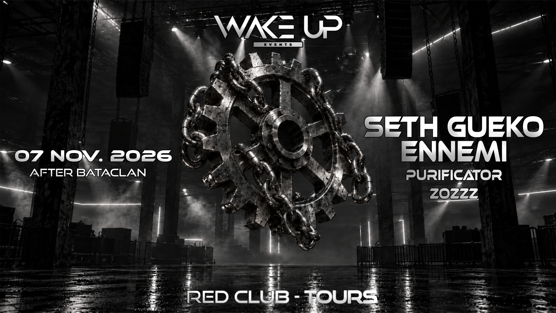 Wake Up W: Seth, Gueko, Ennemi, Zozzz? Purificator, Rochecorbon