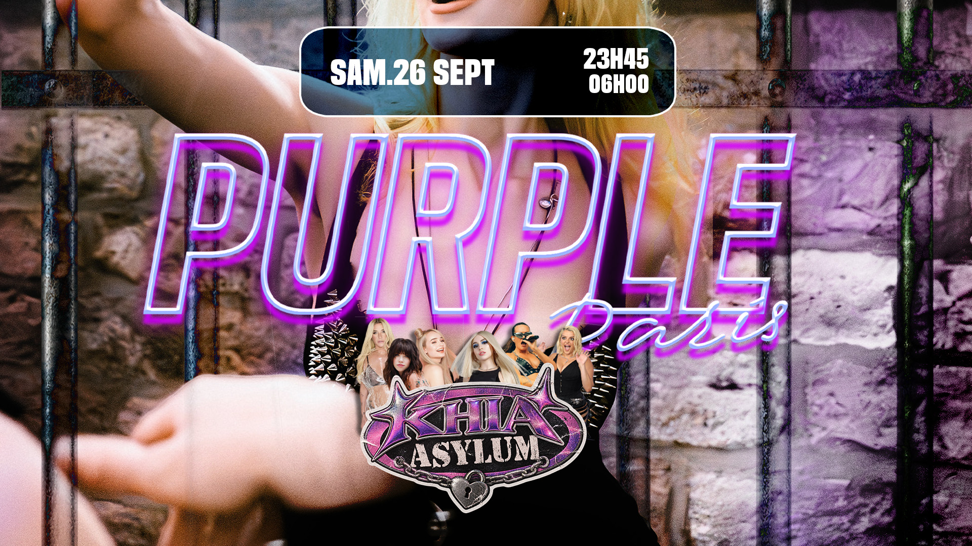 La Purple Paris : KHIA ASYLUM édition