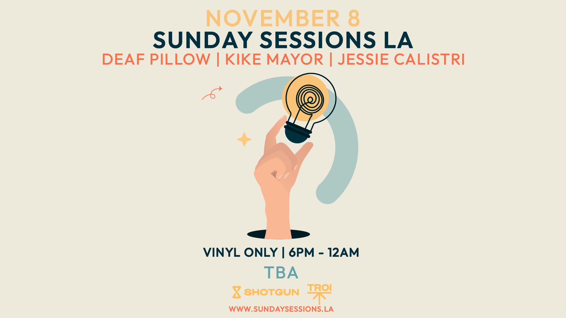 Sunday Sessions La (Vinyl Only) Open Air, Los Angeles · Shotgun