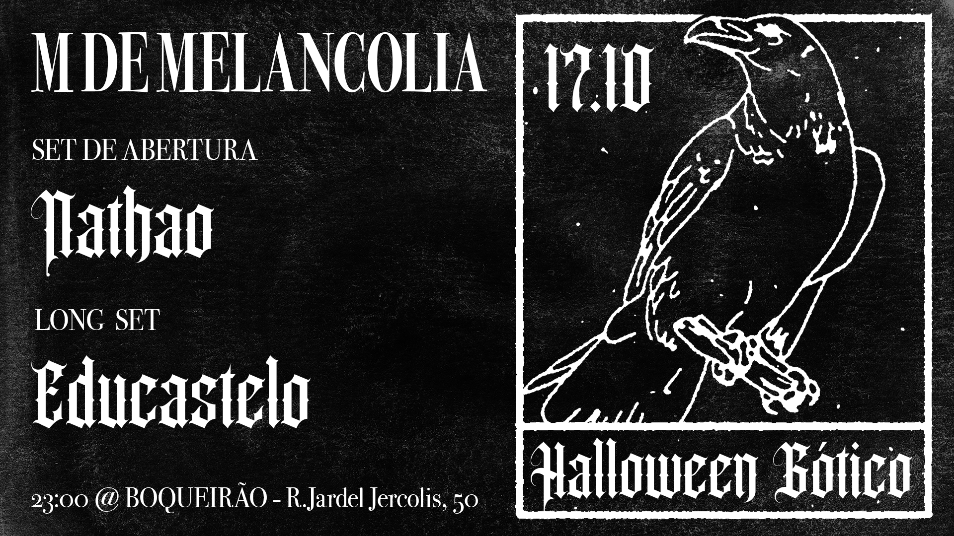 M de Melancolia - Halloween Gótico