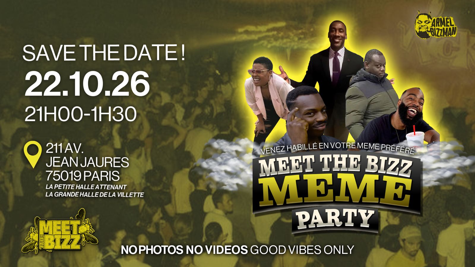 MEET THE BIZZ : R&B MEME PARTY I 22.10.26