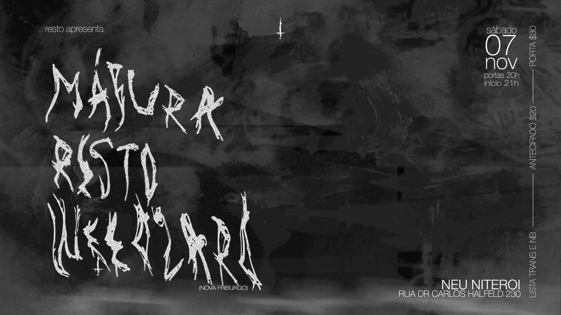 RESTO • MÁBURA • WEEDZARD no NEU