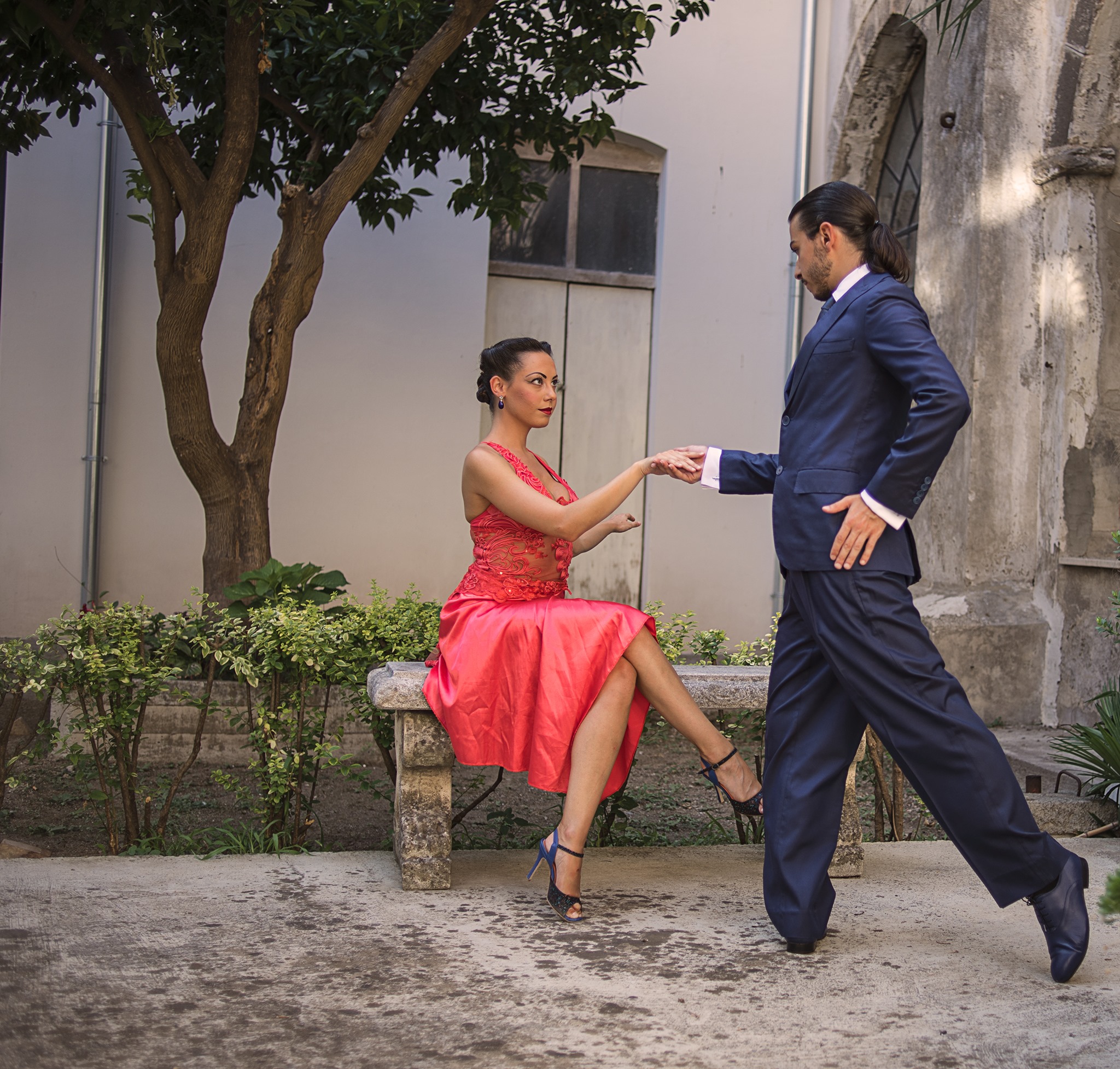 Simone e Giusy in posa di Tango Argentino