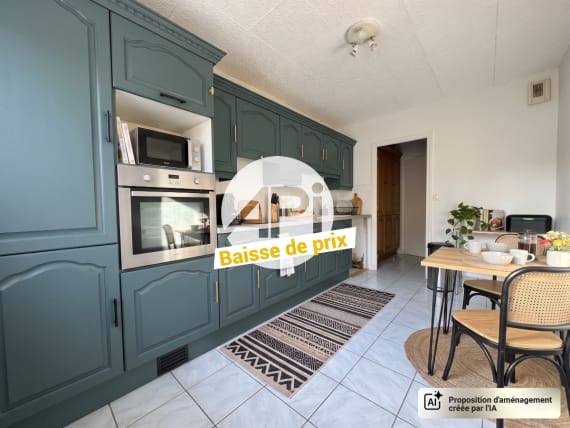 Appartement à vendre à Saint-Clair-du-Rhône – 5 pièces, 107 m² – 225 000 €