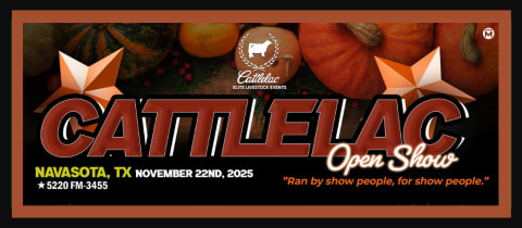 Cattlelac Open Show & Clinic - Navasota 11/2025 cover photo