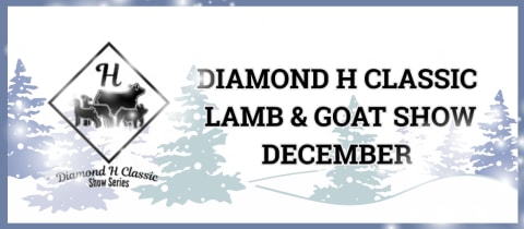 DIAMOND H CLASSIC LAMB & GOAT SERIES SHOW December cover photo
