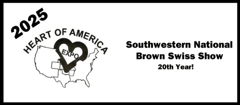 2025 Heart of America Expo, Southwestern National Brown Swiss Show cover photo