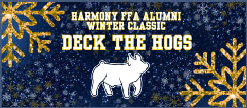 "Deck the Hogs" Harmony FFA Alumni Winter Classic cover photo