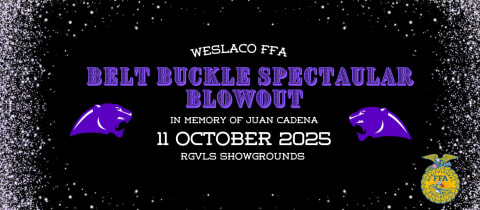 Weslaco FFA Belt Buckle Spectacular cover photo