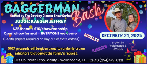 Baggerman Bash (Memorial Show) cover photo