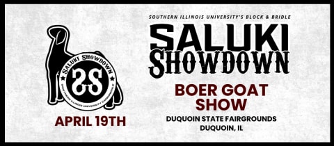 Saluki Showdown - Boer Goat cover photo